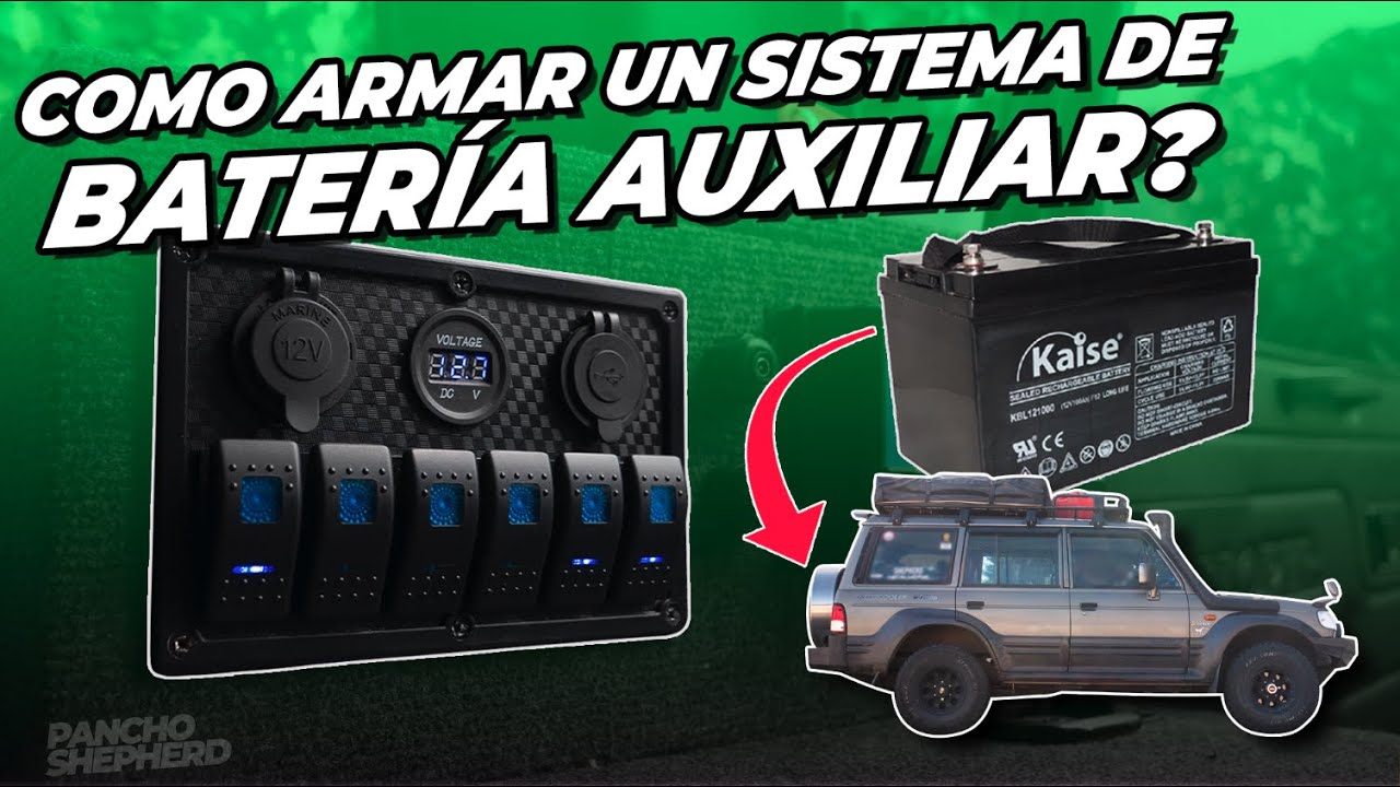 🔋TODO sobre SISTEMAS de DOBLE BATERÍA! 🔋 [CYRIX, DC-DC, SOLAR] @pancho.shepherd