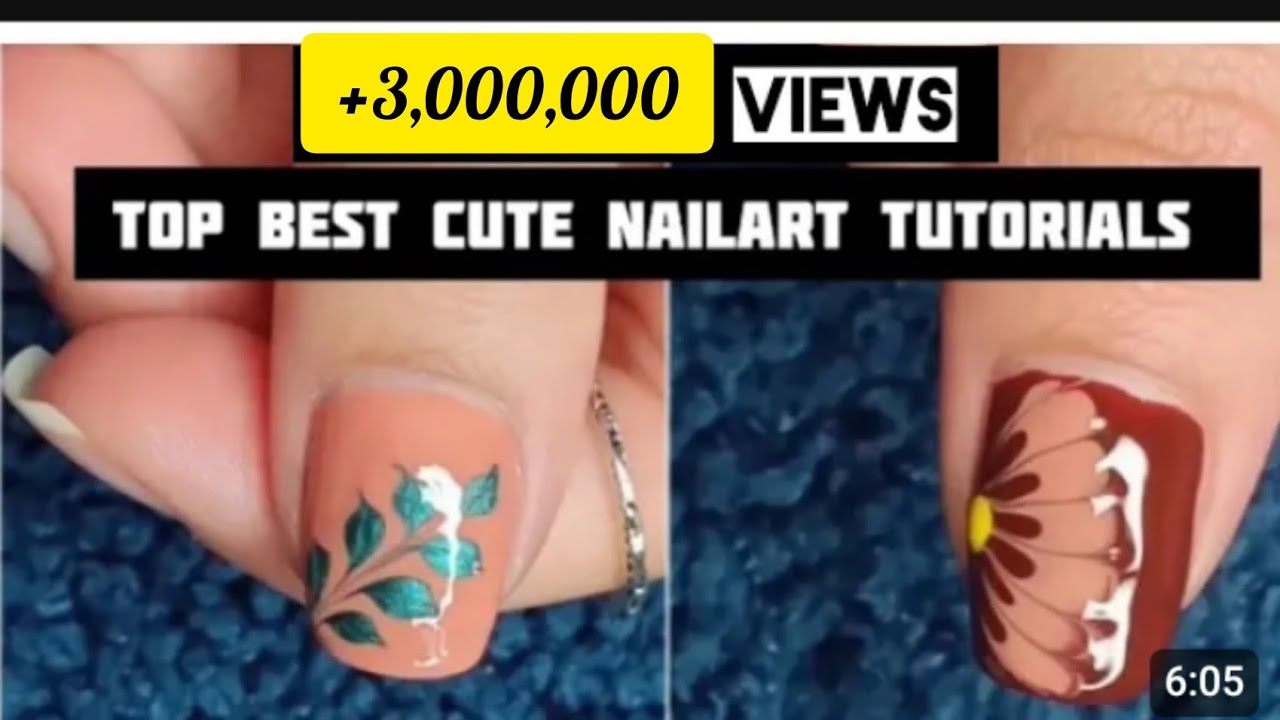 DIY: TOP BEST CUTE NAILART STEP BY STEP TUTORIALS