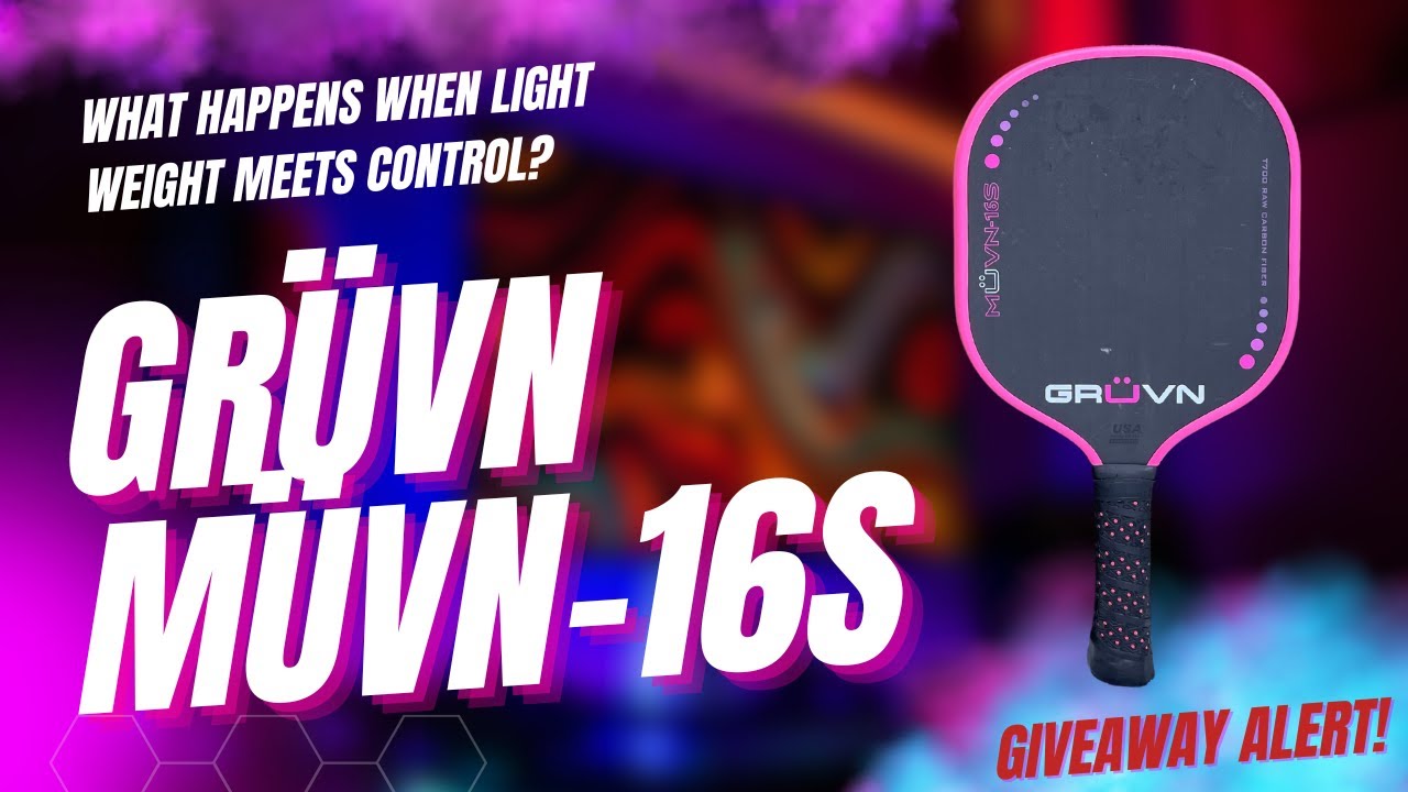 GRÜVN MÜVN-16S Review.  My pick for best light weight control paddle.