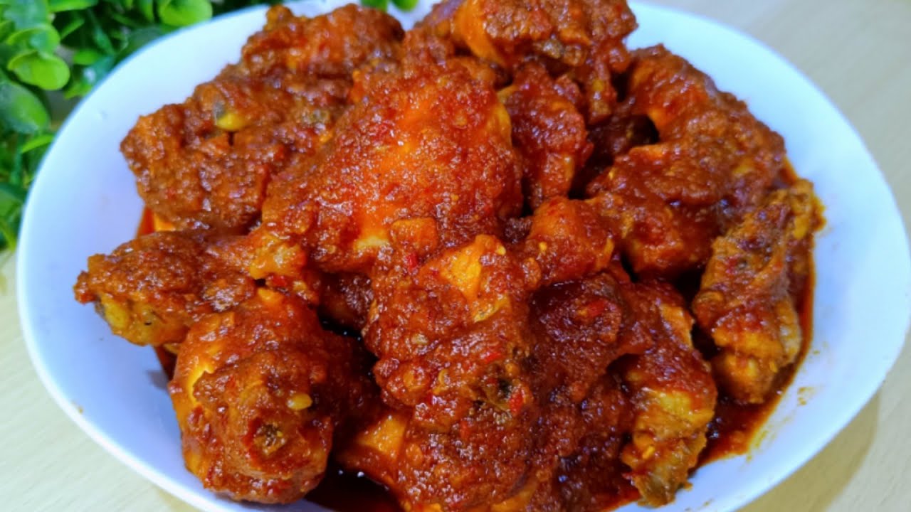RESEP AYAM BUMBU MERAH‼️TANPA SANTAN INI UDAH ENAK BANGET DAN COCOK UNTUK MENU HARI RAYA