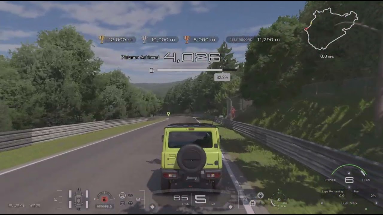 Gran Turismo 7 weekly challenge Nürburgring Mileage Suzuki Jimmy
