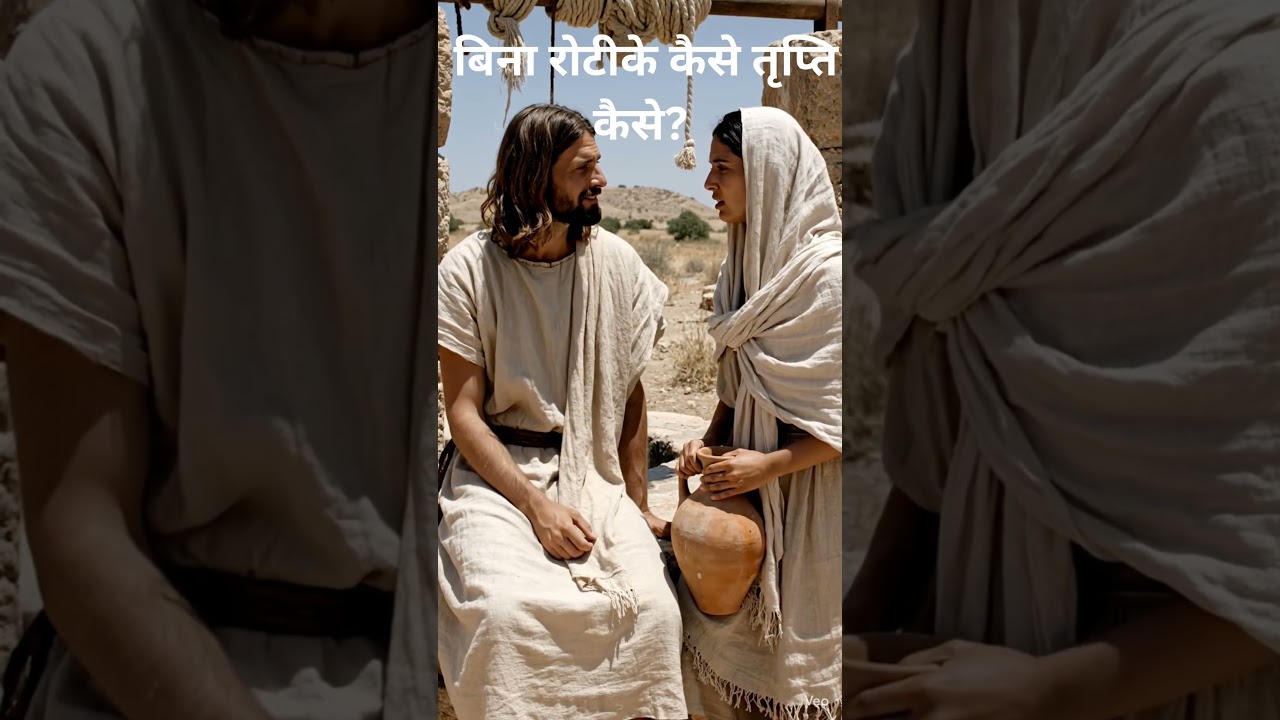 प्रभुयेशु समरिया मे कैसे प्रकाशन दिखा कर तृप्ति पाए? JESUS Fought hunger#hindibiblevachan #bible