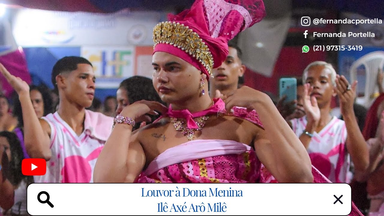 LOUVOR À DONA MENINA 2023 - BABALORIXÁ MARLLON NICÁCIO