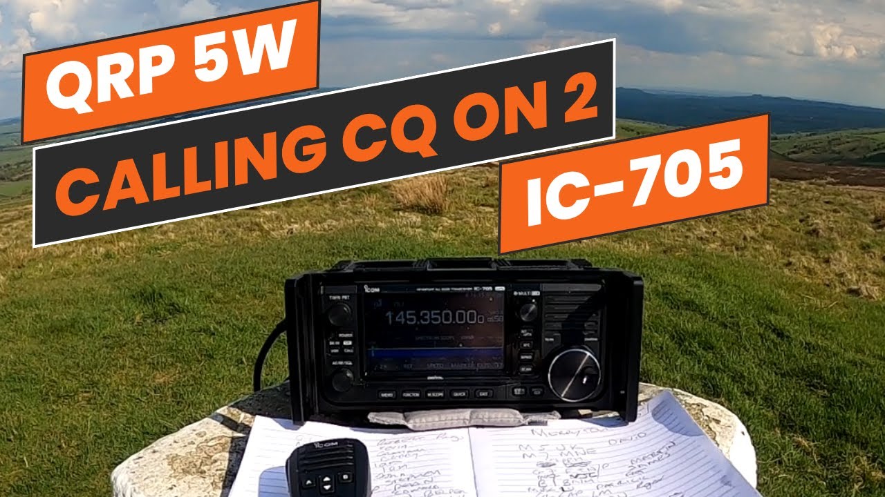 Using my new Icom IC-705 on 5W with great success