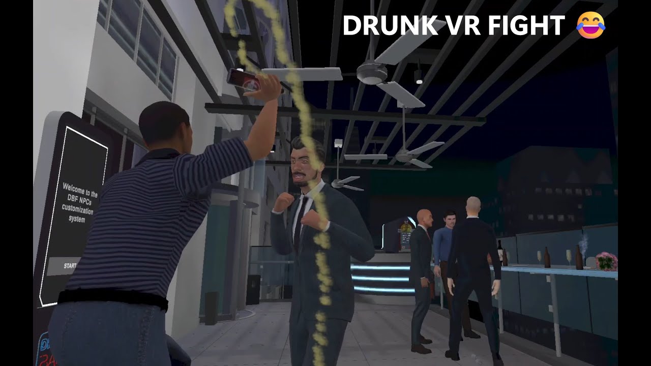 This Drunk VR Bar Fight Got Out of Control 😂