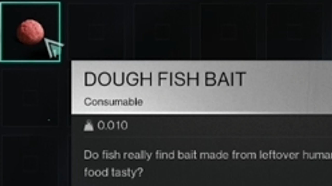 How to Craft Dough Fish Bait in Once Human