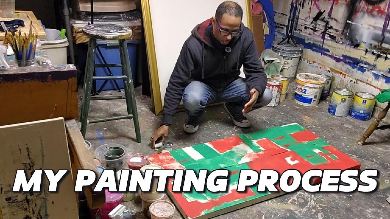 My Intuitive Painting Process Part 1