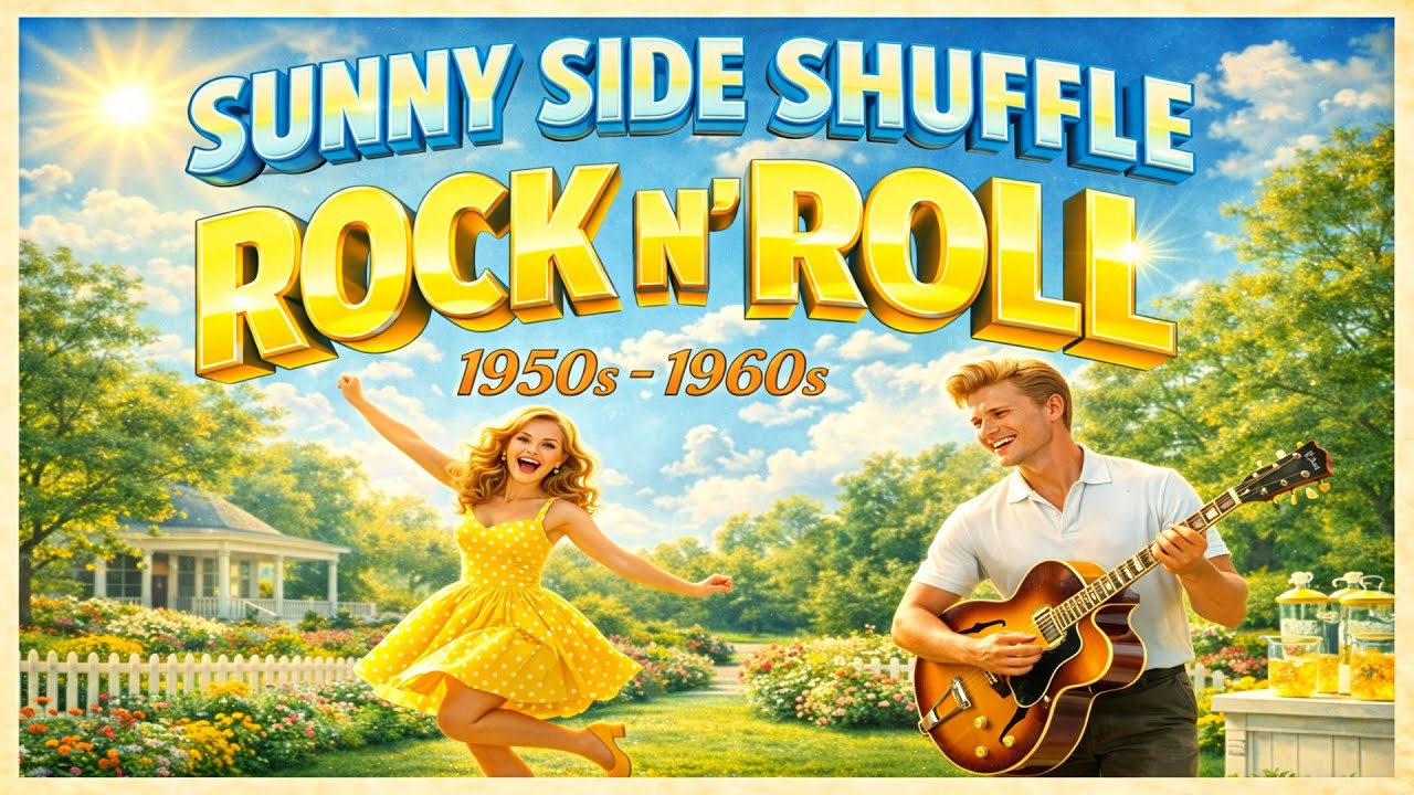 THE SUNNY SIDE SHUFFLE (Gold as the Sun) | 1950s Light-Hearted Rock n' Roll