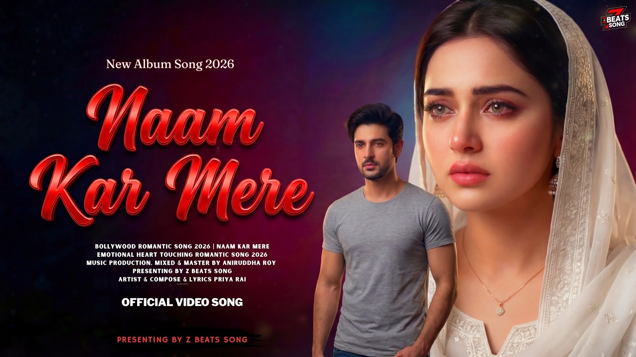 Best Romantic Song | Naam Kar Mere | New Heart Touching Hindi Song 2026 | Latest Hindi Romantic Song