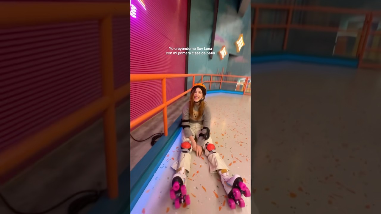 PATINANDO COMO SOY LUNA😭 SALE MAL!!! #soyluna #humor #salemal