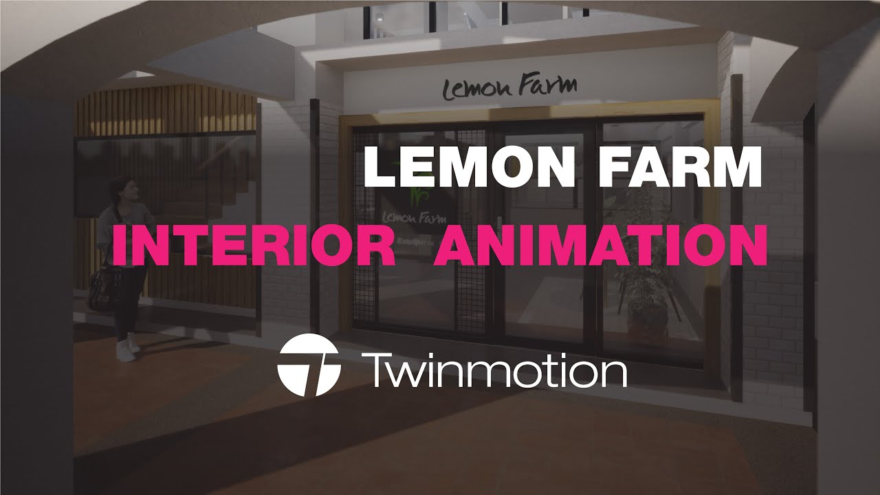 Twinmotion 2020 - Office Interior Animation (Project : Lemon Farm)