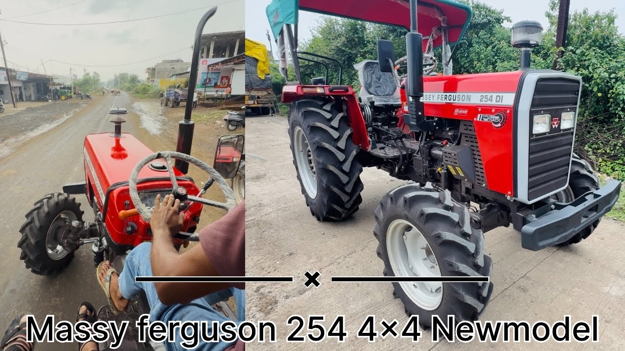 Massy ferguson 254 Di Dynatrack 4x4 New model 2025