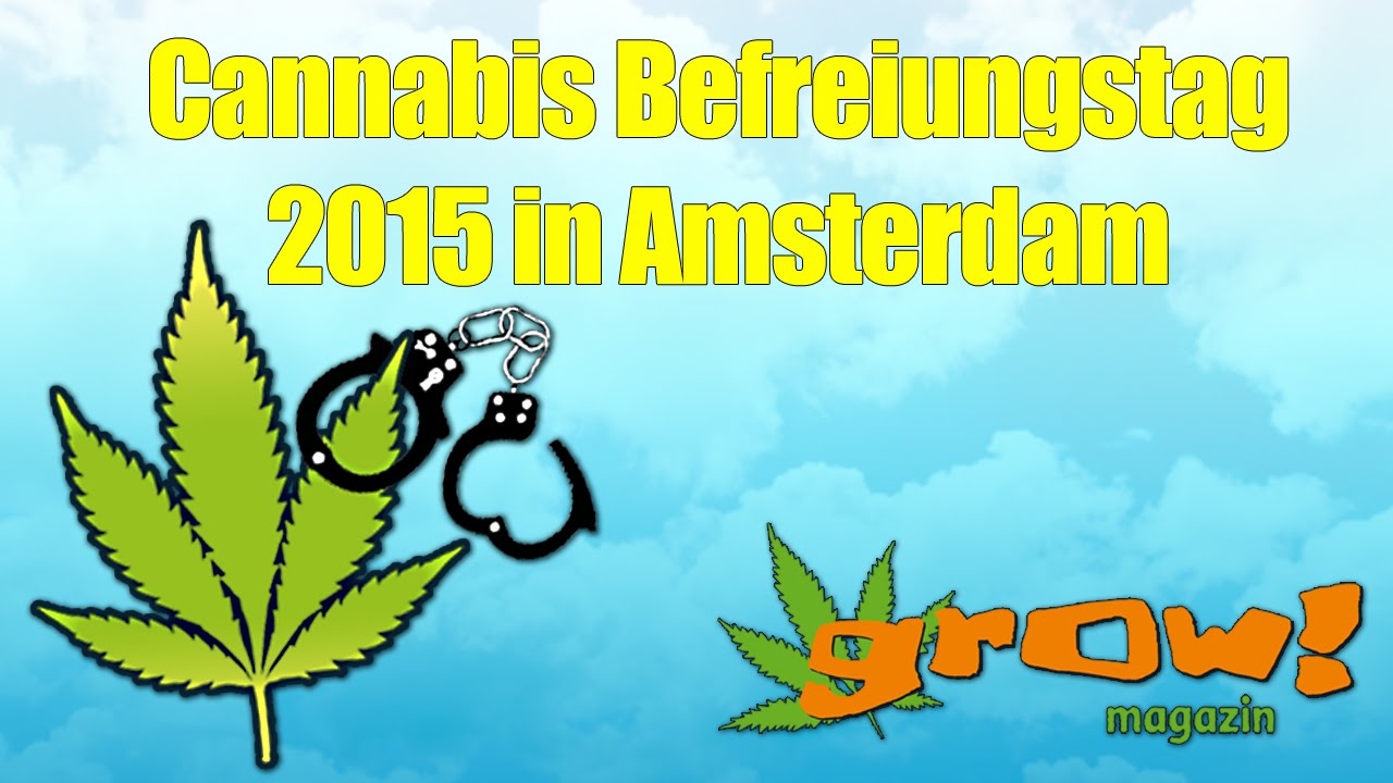 Cannabis Befreiungstag in Amsterdam, 14.06.2015