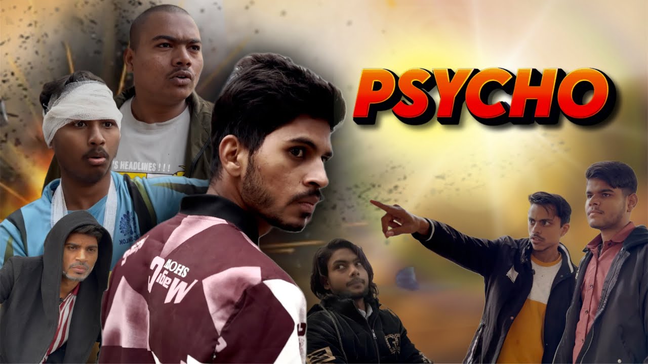 PSYCHO short film / Comedy Video /  Entertaining By @arfcreator18