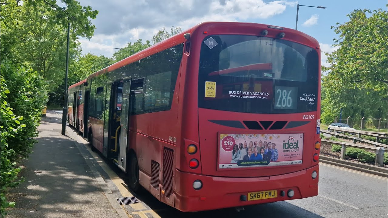 Go-Ahead London WS109 SK67FMJ Bus Route 286