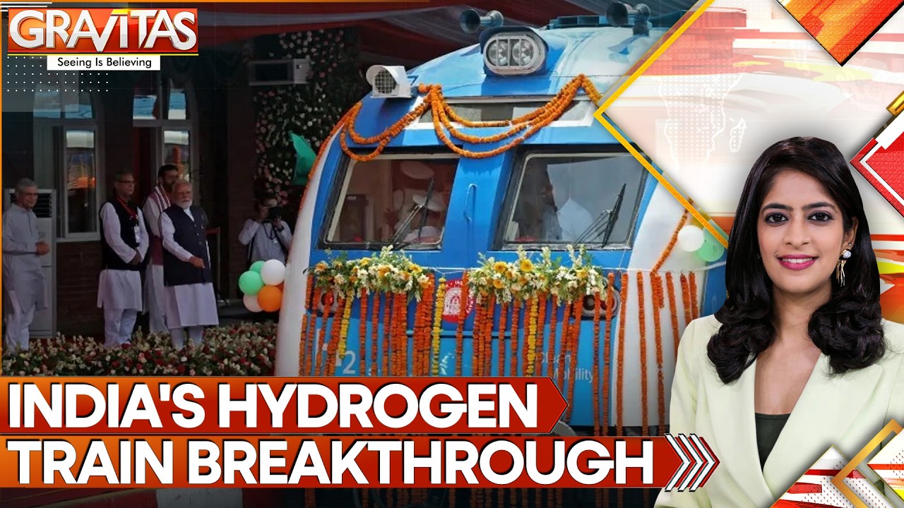 India Joins Germany, Japan, US With Operational Hydrogen Trains | Gravitas | WION
