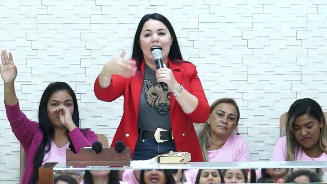 Cantora Antônia Gomes | Fica Tranquilo |  Igreja Pentecostal  Ministério  Graça e Paz | Goiânia 2023