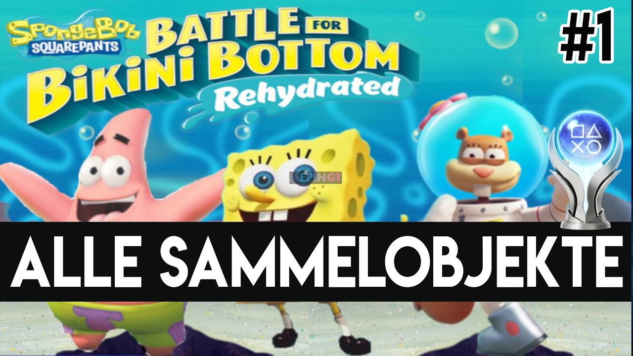 SpongeBob Square Pants: Battle for Bikini Bottom - Ryhydrated - Alle Sammelobjekte - Collectibles #1