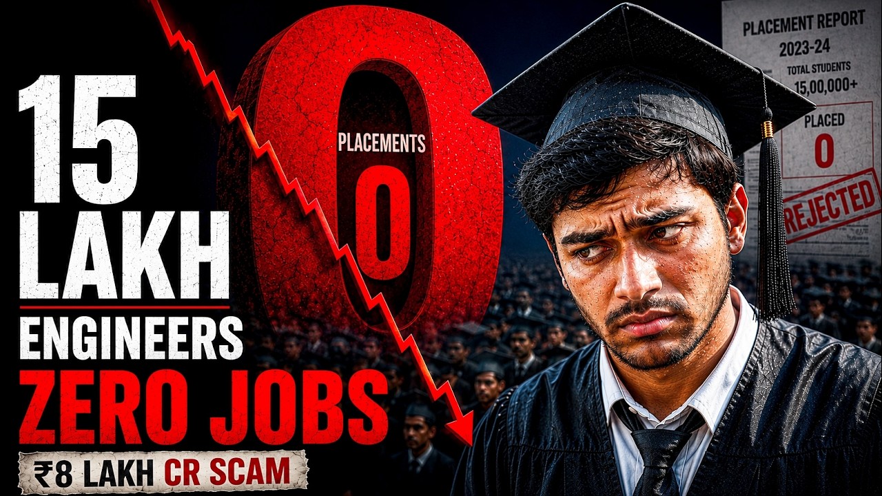 India's Engineering Degree is a Scam: 15 Lakh Students, Zero Jobs