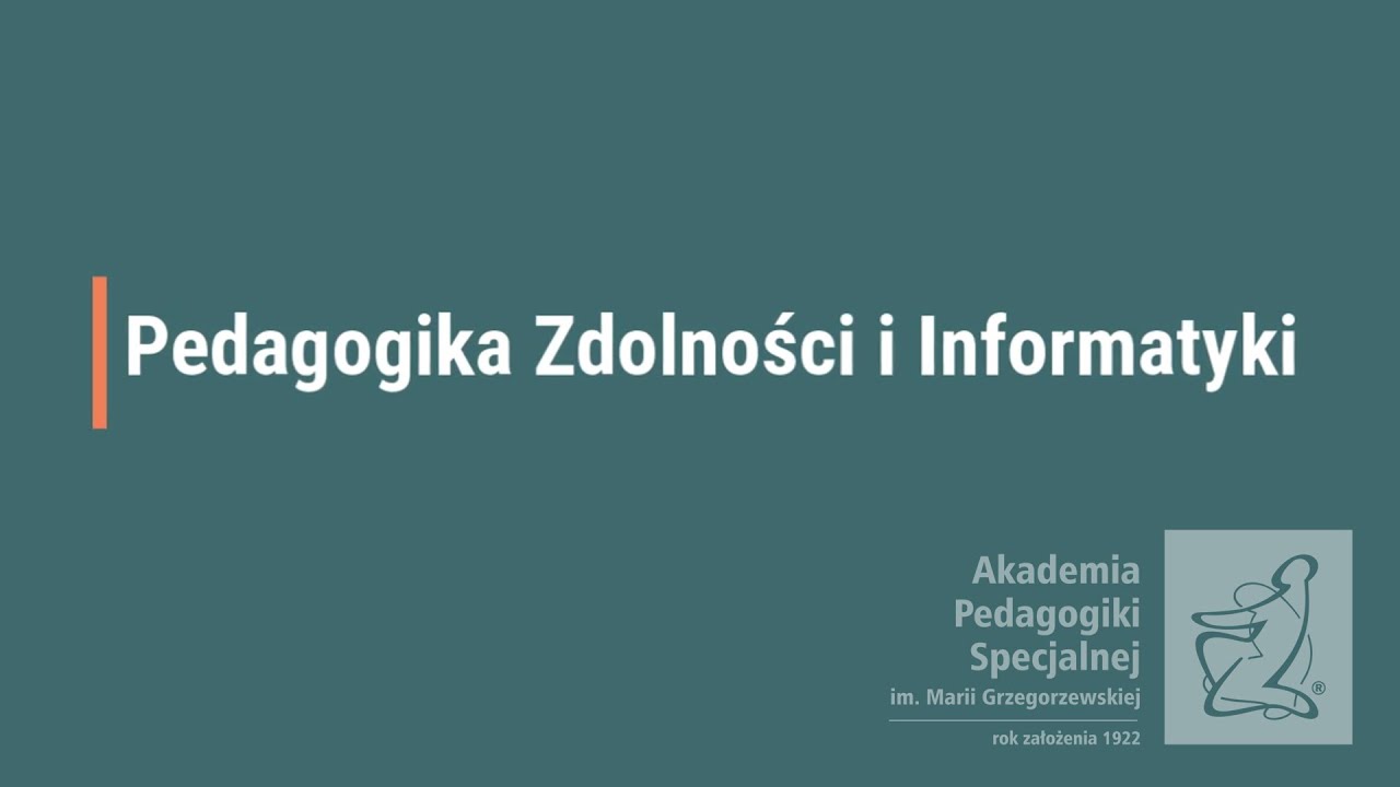 Pedagogika Zdolności i Informatyki APS