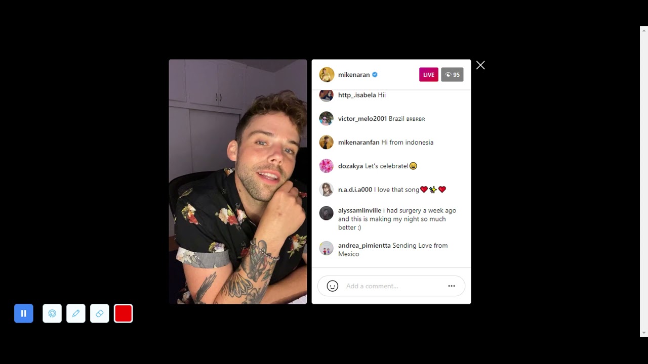 Mike Naran Instagram Livestream For The Release Of Money! (7-1-21)
