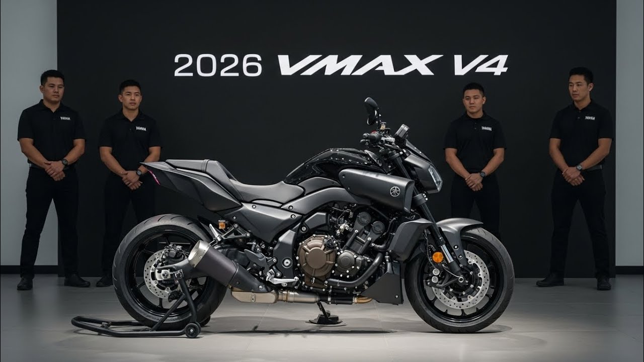 2026 Yamaha VMAX V4 Finally Unveiled! 🔥🚨 Ultimate Muscle Bike Upgraded!