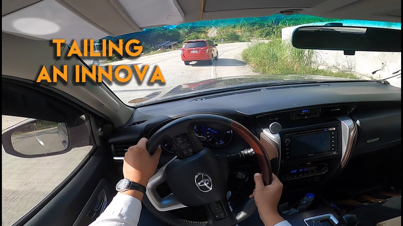 Toyota Fortuner | Tailing a 2.8 Innova | Engine Sound #ASMR
