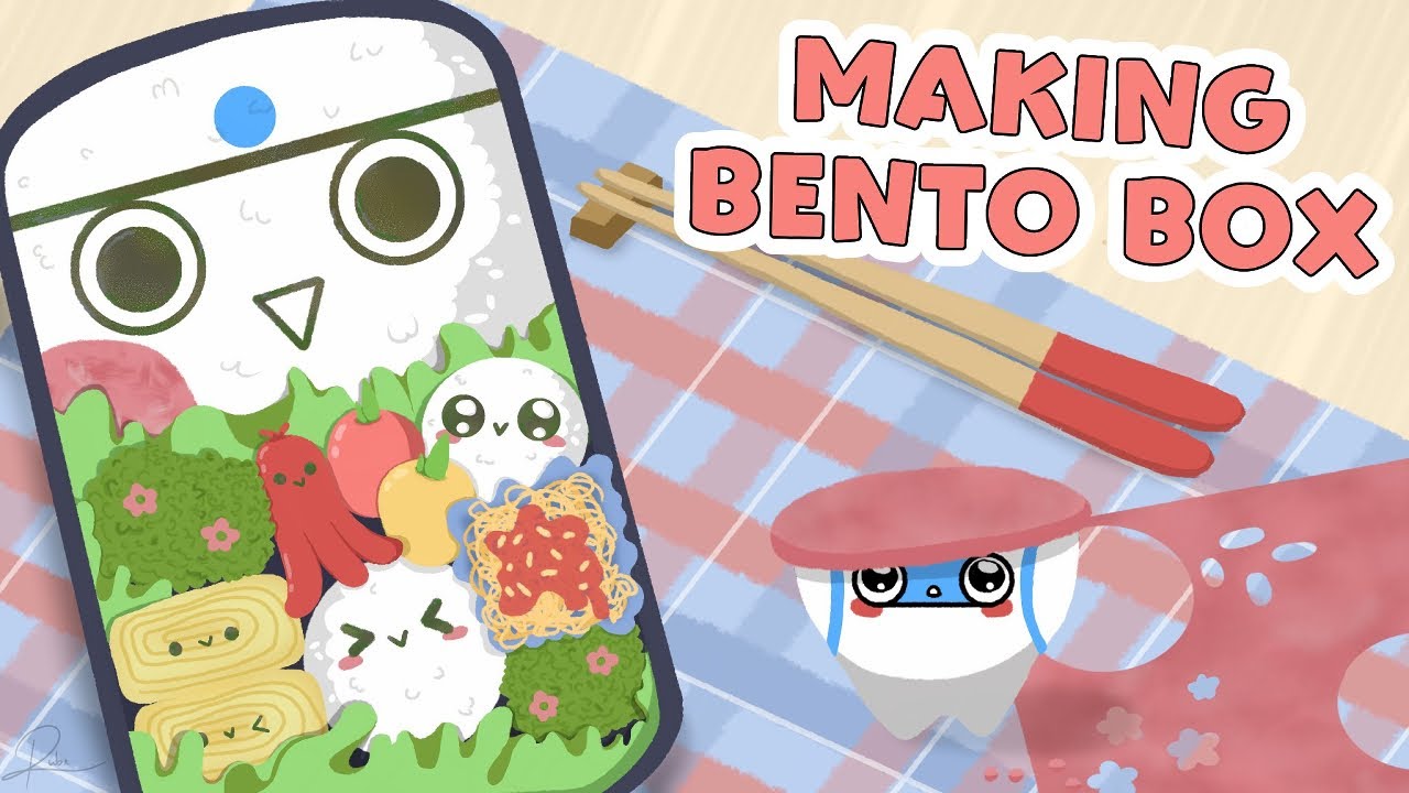 【HANDCAM】 Making a cute White Day Bento for the Adzenturers!