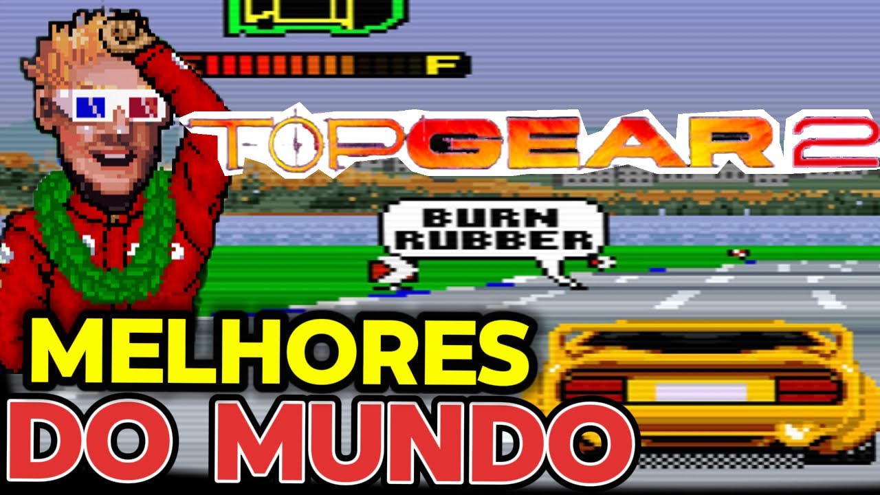 Os Melhores do Mundo em Top Gear 2 de Super Nintendo
