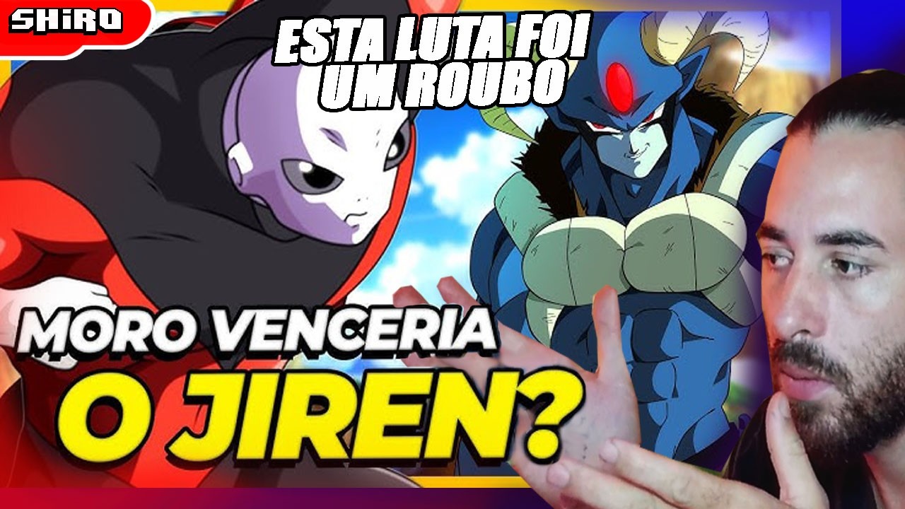 🔥JIREN VS MORO ei nerd errou nessa batalha mortal de dragon ball?