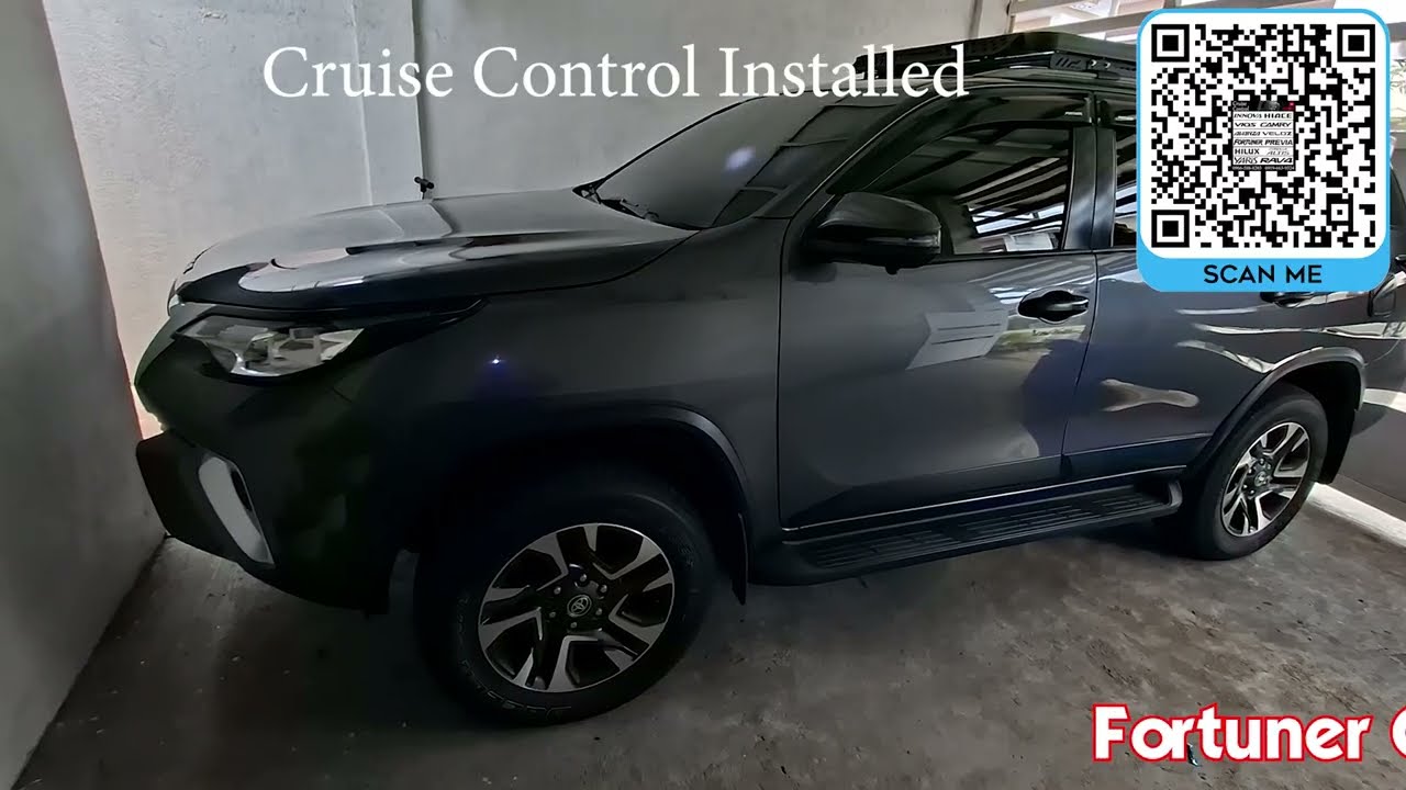 Fortuner G A/T Year 2017 Cruise Control Installed Philippines
