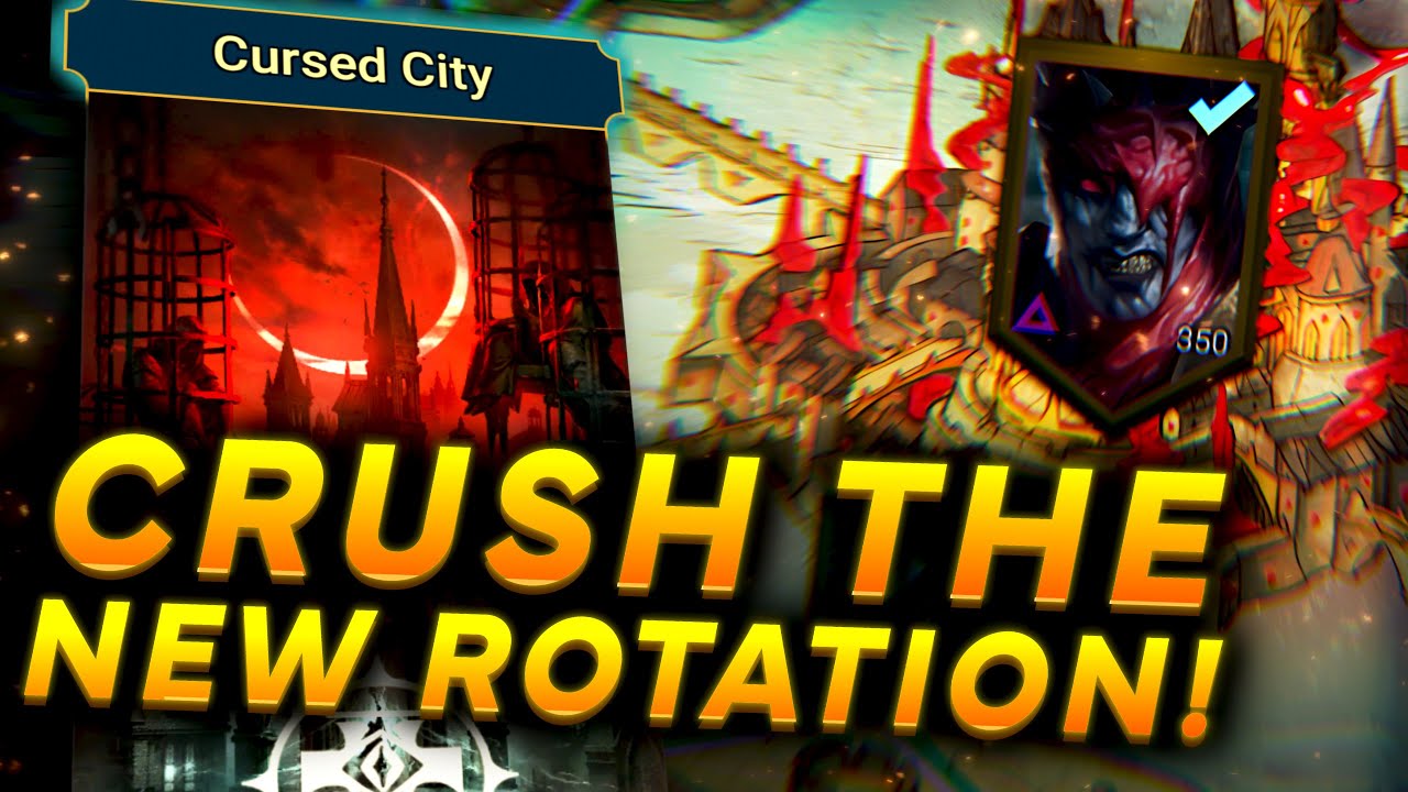 MASTER CURSED CITY! Complete Stages With These Team Builds And Tips! | Raid Shadow Legends