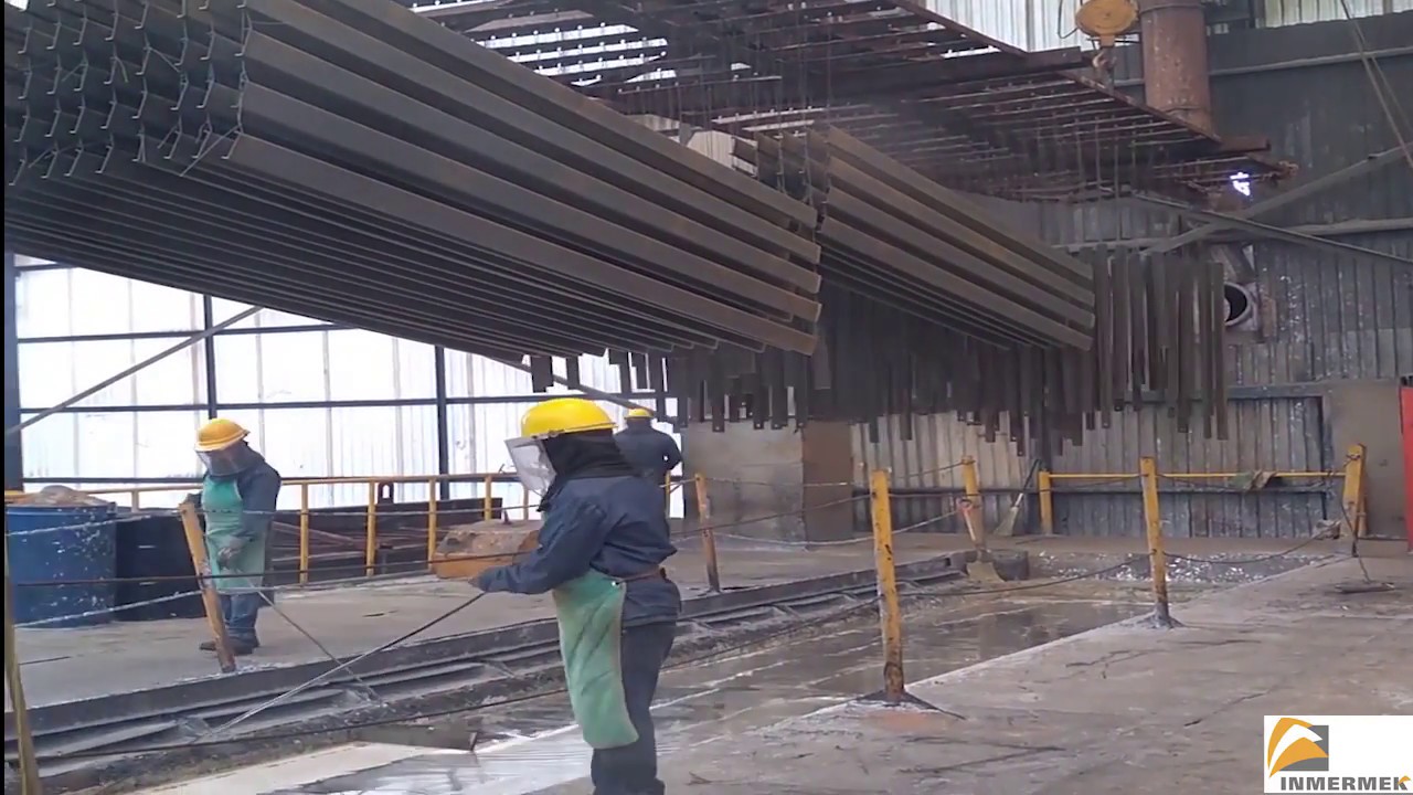 Proceso de galvanizado por inmersión en caliente