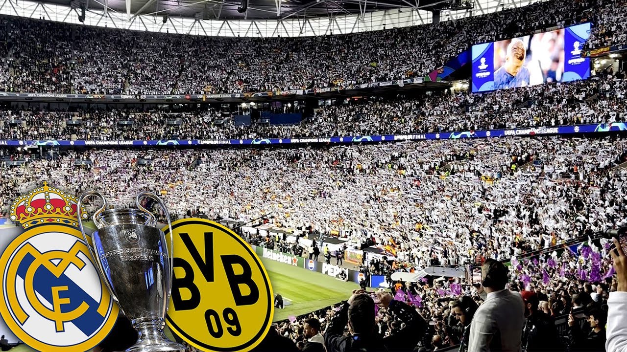 HALA MADRID Y NADA MAS in Wembley • Champions League Final 2024 • Real Madrid - Borussia Dortmund