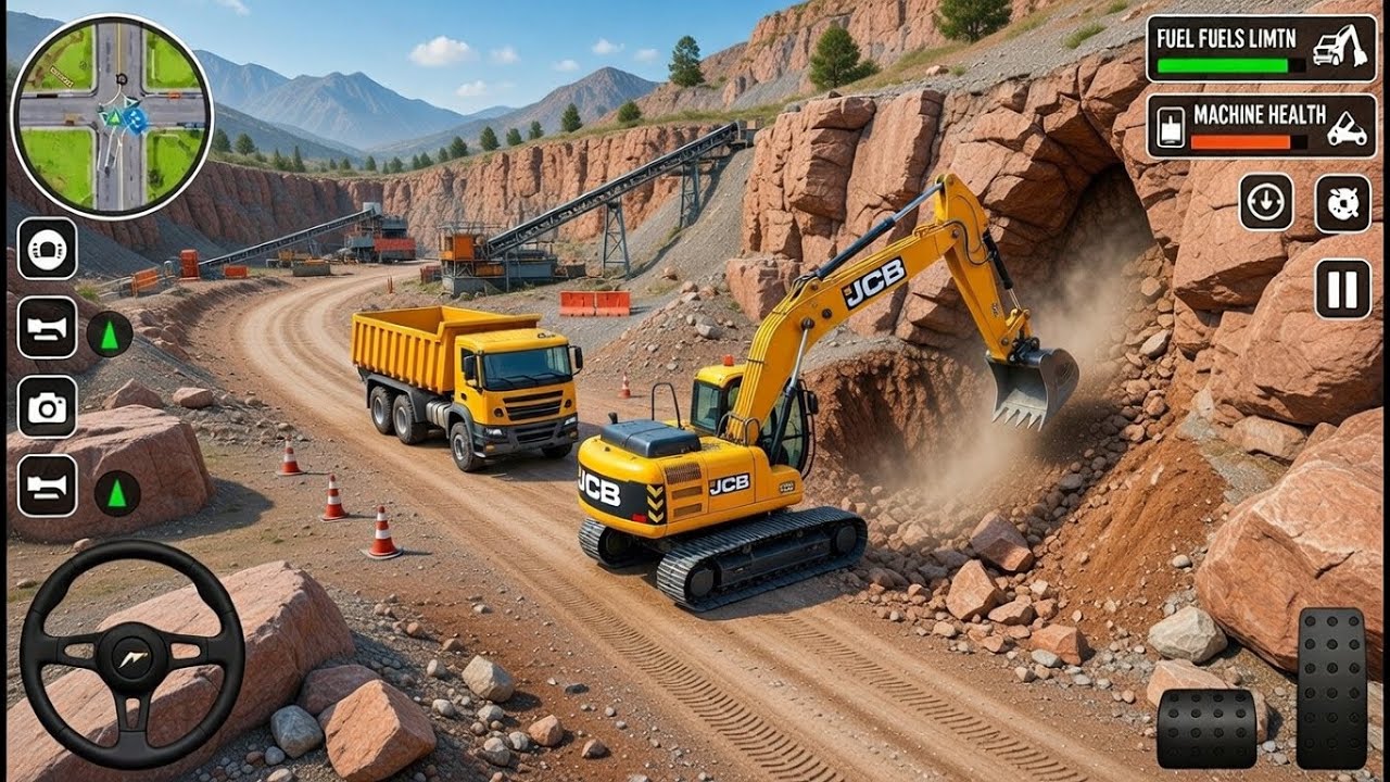 JCB Excavator Simulator - Digging And Trenching - Android Gameplay #livestreaming #gaming