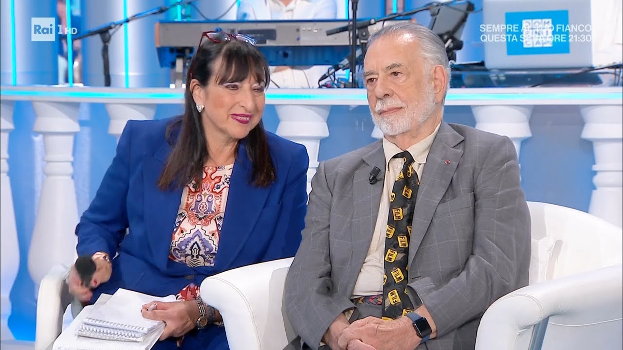 Mara Venier intervista Francis Ford Coppola - Domenica In 13/10/2024