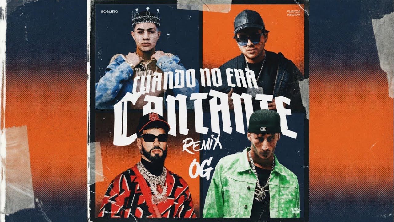 Cuando No Era Cantante (Remix) OG | El Bogueto, Fuerza Regida, Anuel AA, Yung Beef ' LaDobleAA '
