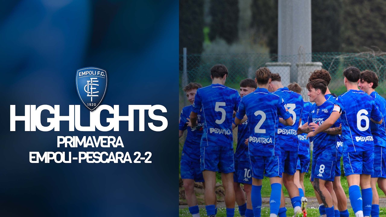 Primavera - Gli highlights di Empoli-Pescara 2-2