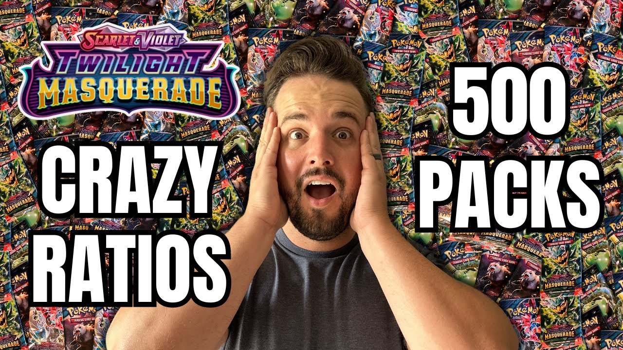 Twilight Masquerade Has Insane Hit Ratios!!! 500 Pack Opening Results!!