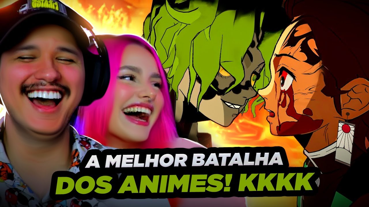 N&Atilde;O AGUENTAMOS de TANTO RIR com Gyutaro humilha Tanjiro | Lanzinho