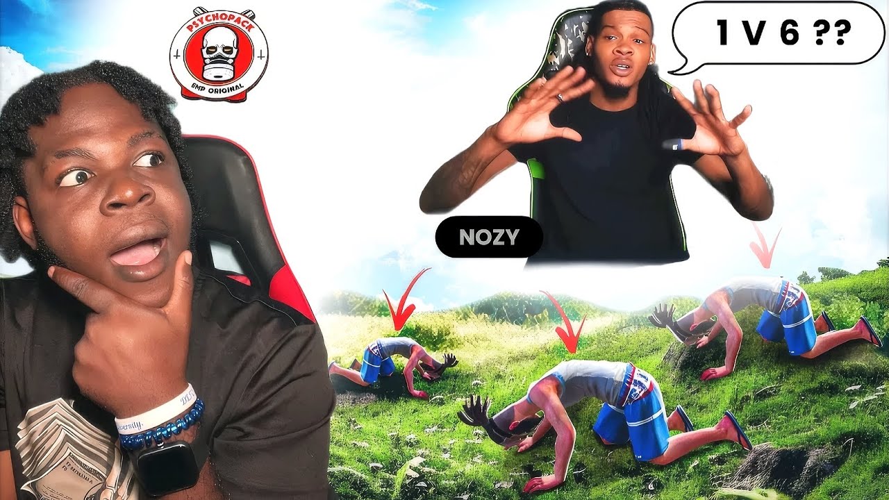 @NozyBack Проверил, смогу ли я по-прежнему сразиться 1 против 6 😈🔥