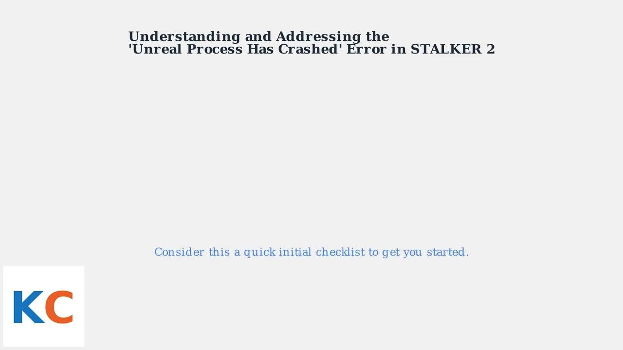 Как исправить ошибку &laquo;Сбой процесса Unreal&raquo; в STALKER 2 &mdash; Руководство по устранению сбоев UE5
