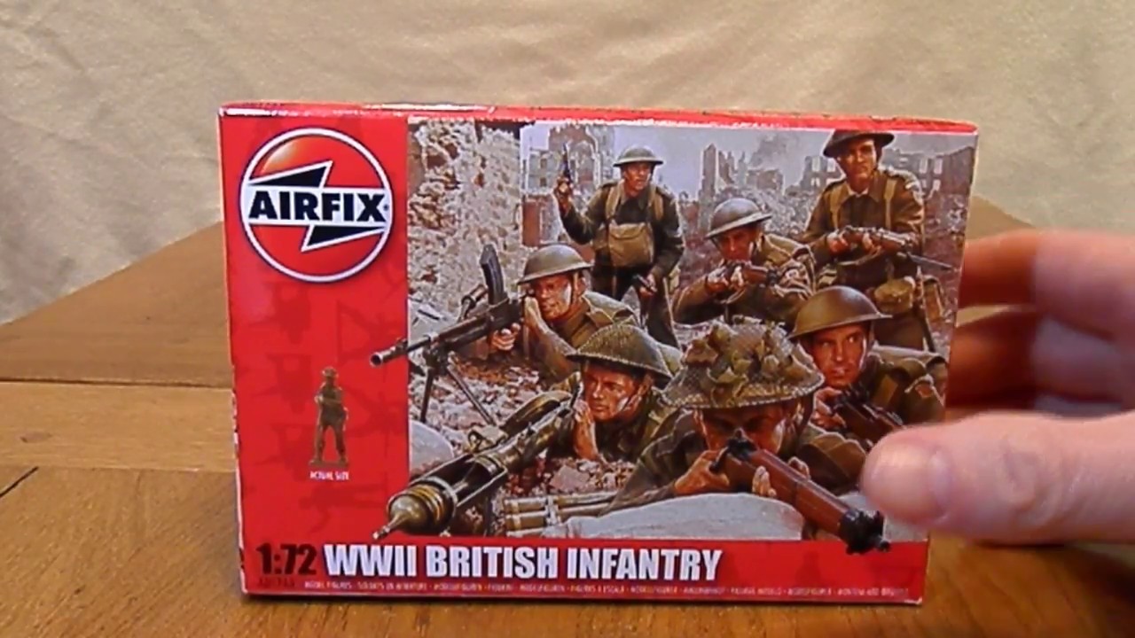 Plastic Soldier Review: AIRFIX 1:72 BRITISH INFANTRY