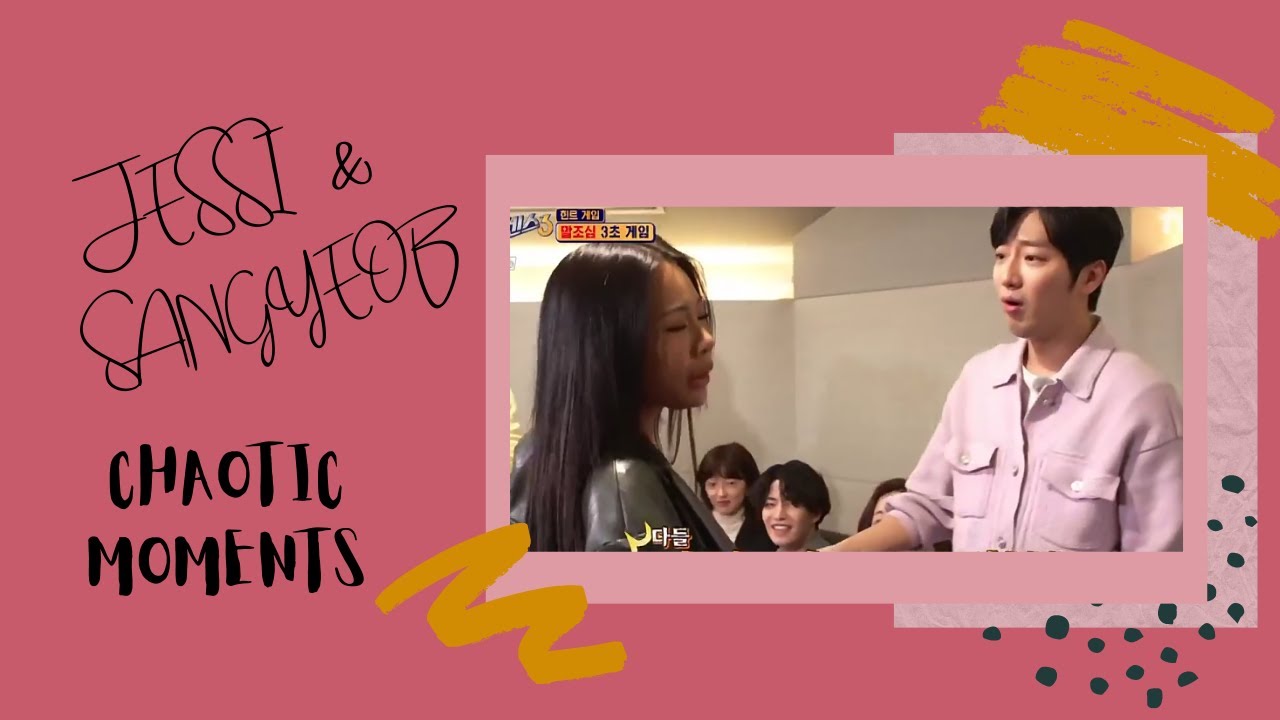#Jessi and #Sangyeob chaotic moments ◡̈ | Sixth Sense Episode 3 (S3)