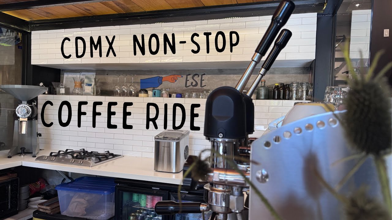 CDMX non-stop coffee ride: Ese Café 