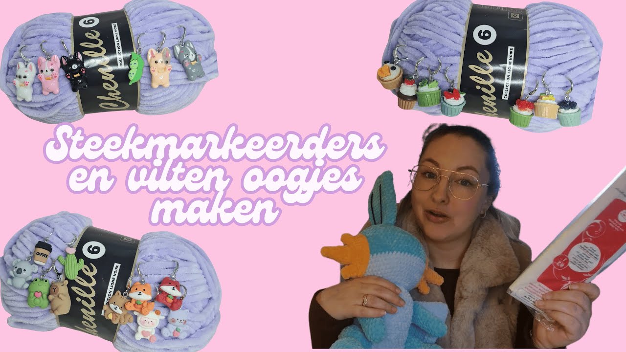 PRE-ODER STEEKMARKEERDERS, VILTEN OOGJES MAKEN, DAGVLOG | #6