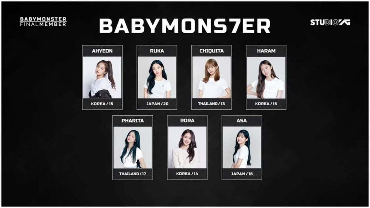 Yang Hyun Suk announces the final member lineup of BABY MONSTER