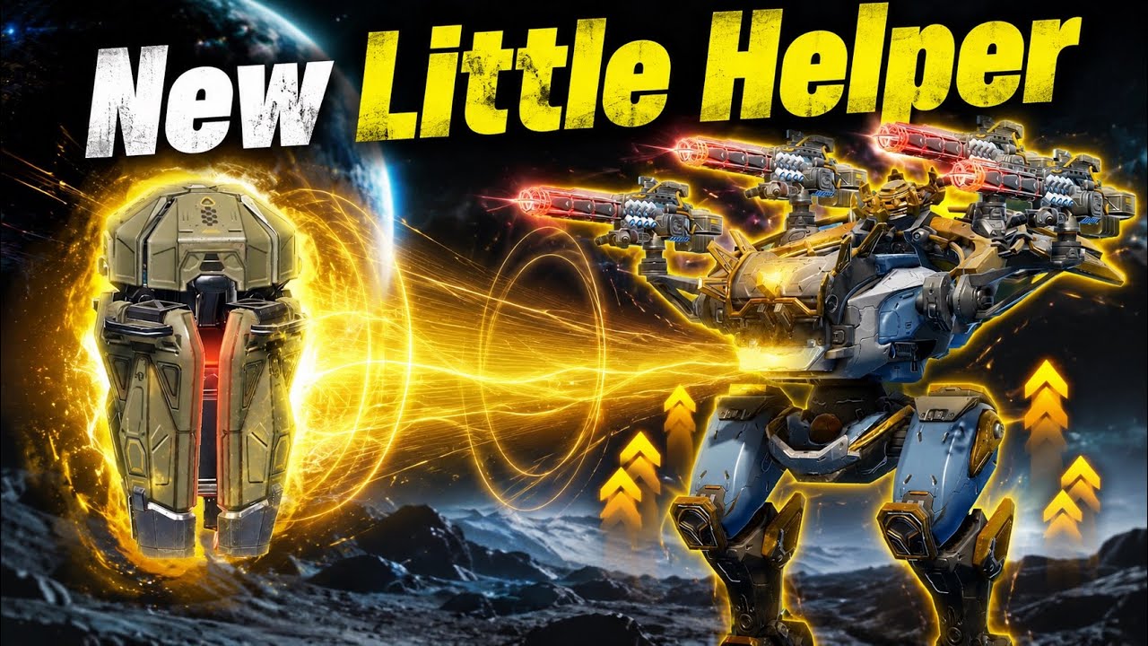 NEW LITTLE HELPER WILL BOOST YOUR HANGAR IN WAR ROBOTS 