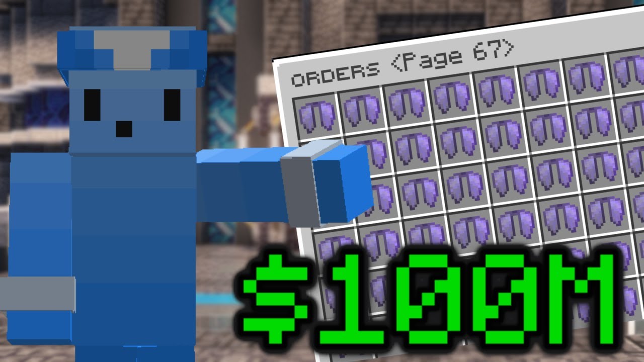 Can I Make 100M in 1 Hour Using Only Orders? (DonutSMP)