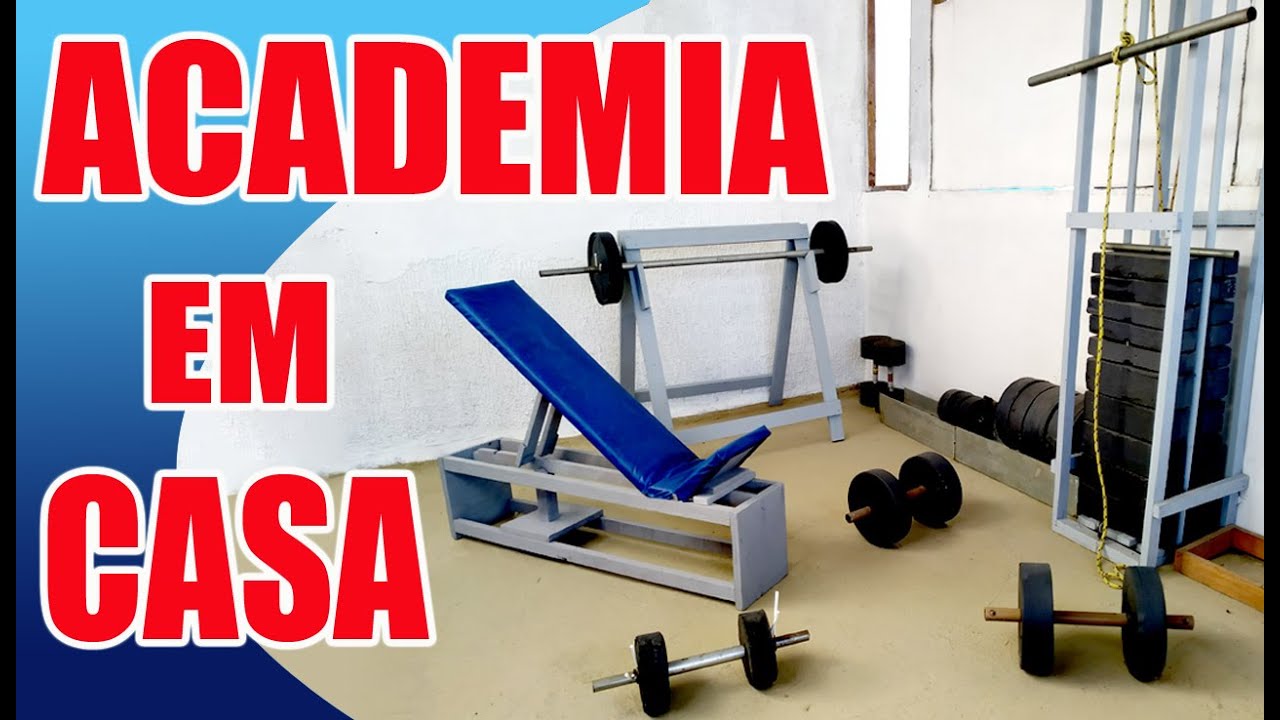 Como ter uma academia em casa  -   How to have a gym at home